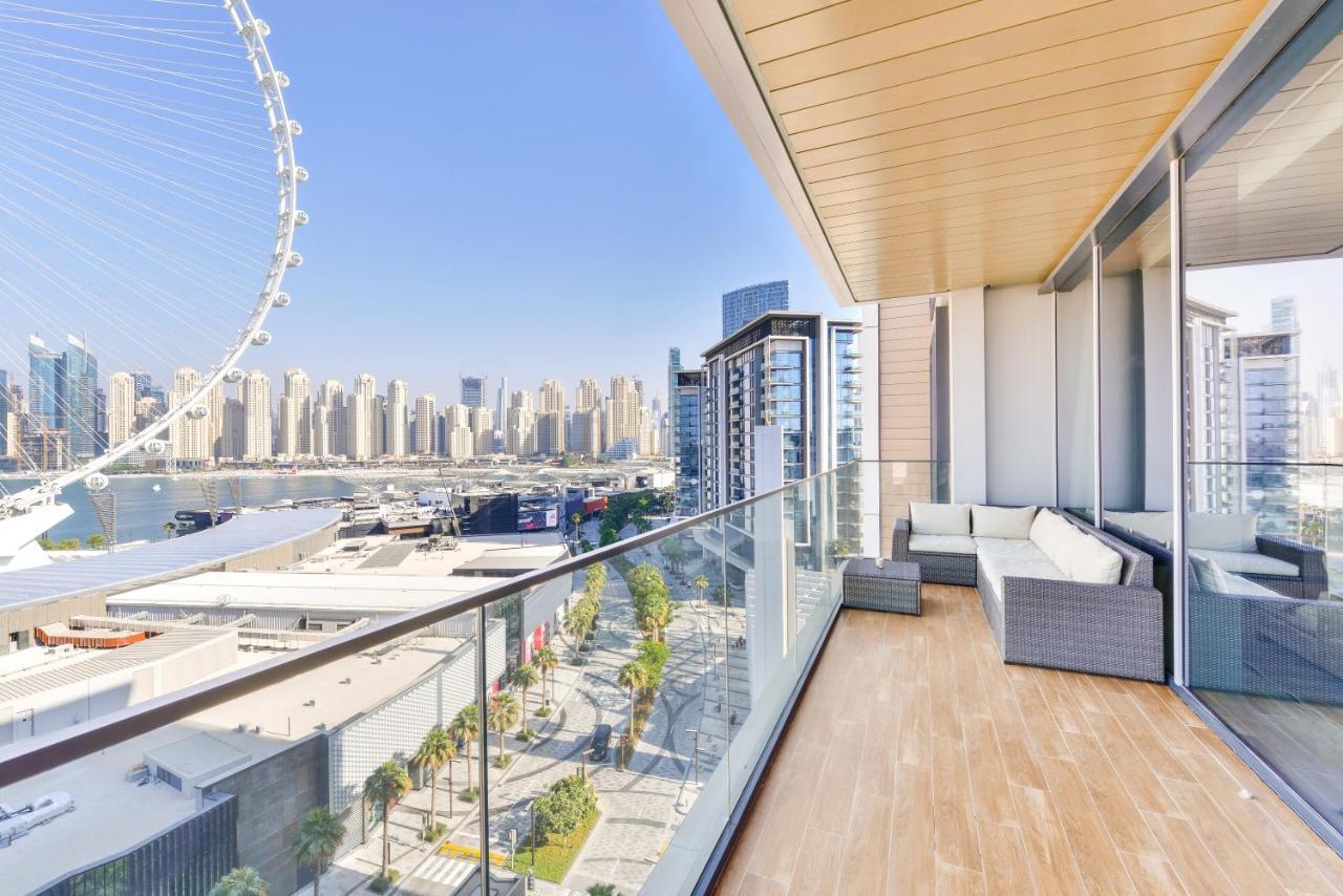 Luxury 2 Bedroom Beachfront Apt W Stunning Sea View 두바이 외부 사진